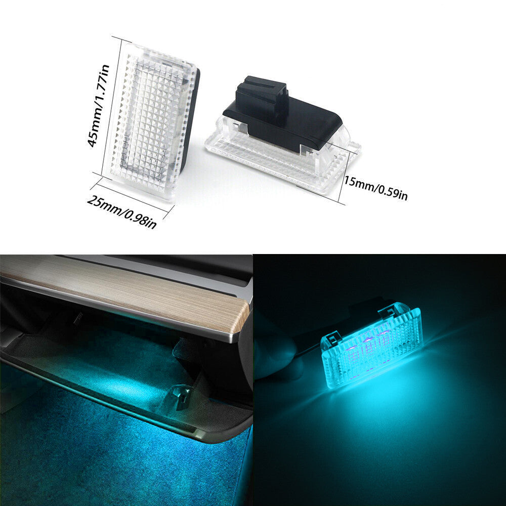 Car Interior Lighting Ultra Bright LED Lights Ice Blue for Tesla Model 3 S X Y