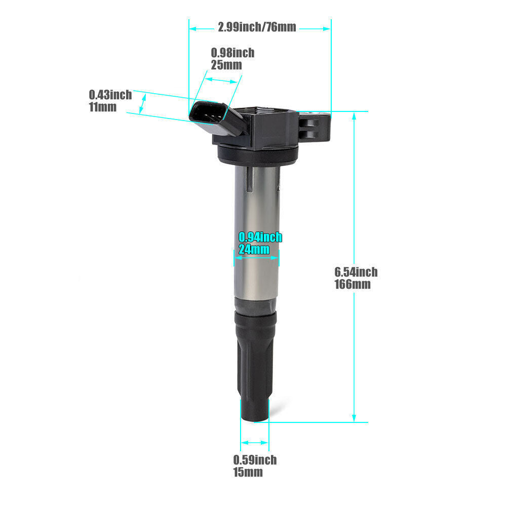 90919 - A2007 Ignition Coil 6-Piece Kit - for Toyota for Lexus and for Scion Car Replacement Parts