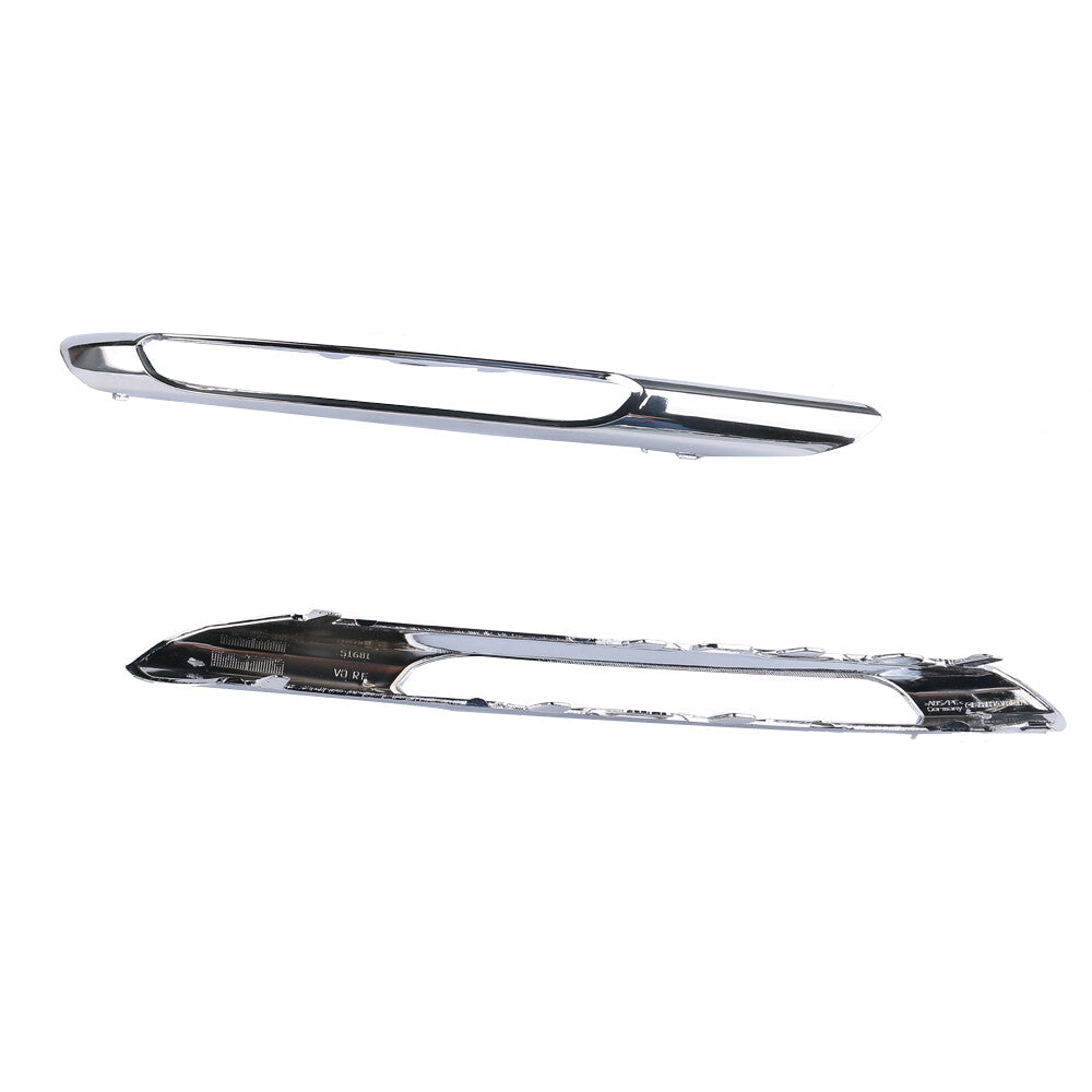 Front LHRH Side Fog Light Chrome Frame for Mercedes for Benz E CLASS W212 2009-2012