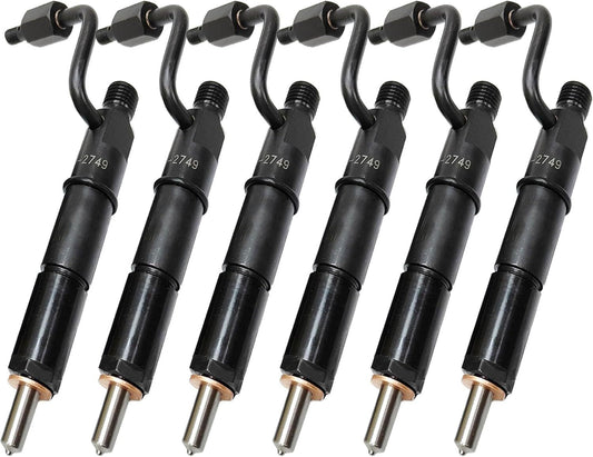 6PCS Fuel Injector 5I-7706 5I7706 For 3064 3066 S4KT S6KT Engine 320B Excavator
