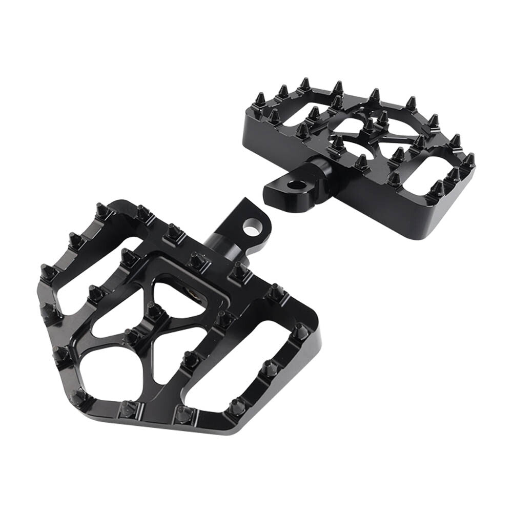 Wide Foot Pegs MX Style Floorboard fits for Harley Touring Sportster Softail
