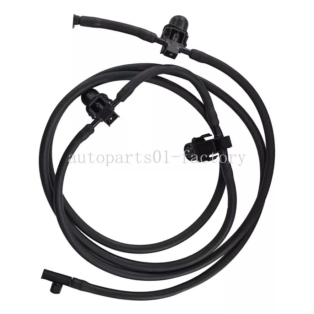 Windshield Wiper Washer Nozzle W/ Hose Line For 10-18 for Mercedes-Benz W212 E350