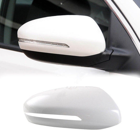 White Right Passenger Rear Mirror Cap Cover for Kia Optima K5 11-15
