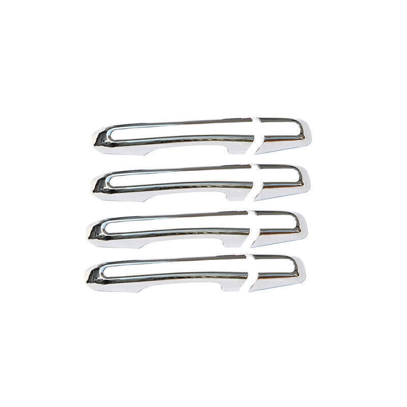 8X for Land Rover Discovery 5 17-25 Chrome Exterior Side Door Handle Cover Trims
