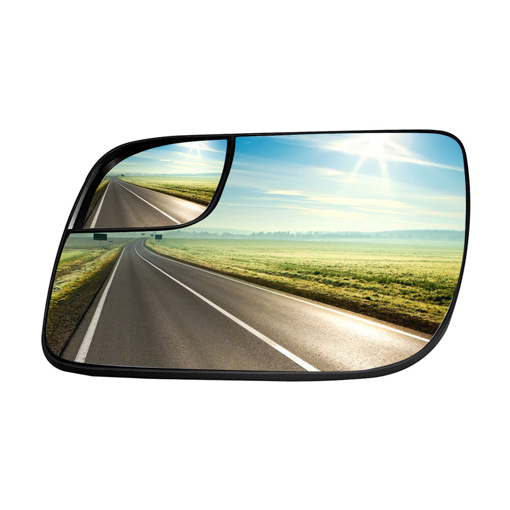 Premium Left Driver Wing Mirror Glass w/ Heated Fit for 2011-2019 for Ford Explorer