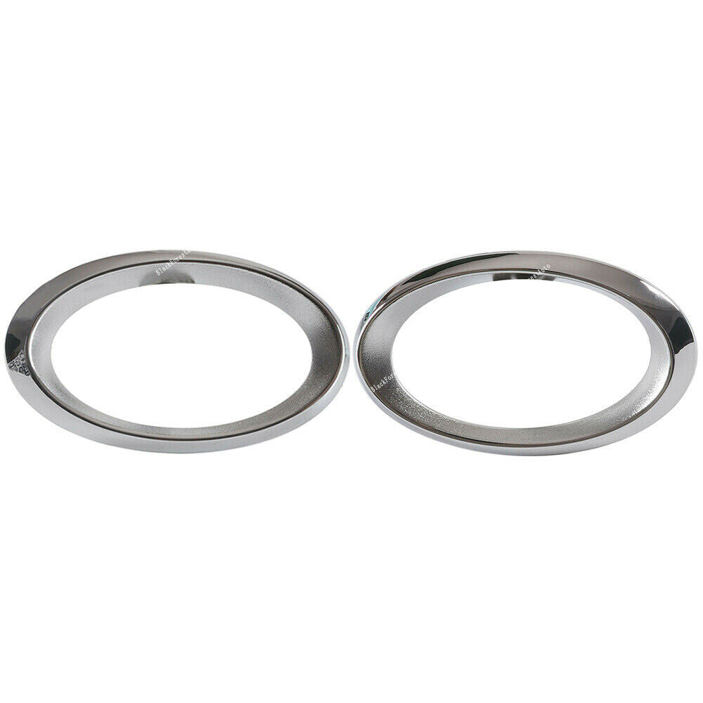 2X RH LH Bumper Fog Lamp Bezel Trim Chrome for Benz S211 W211 E-CLASS W211
