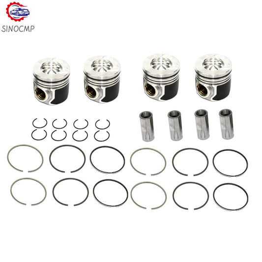 4pcs PISTON  RING SET 0.50 for HYUNDAI D4CB FOR H-1 SATELLITE for KIA SORENTO 2.5 LTR