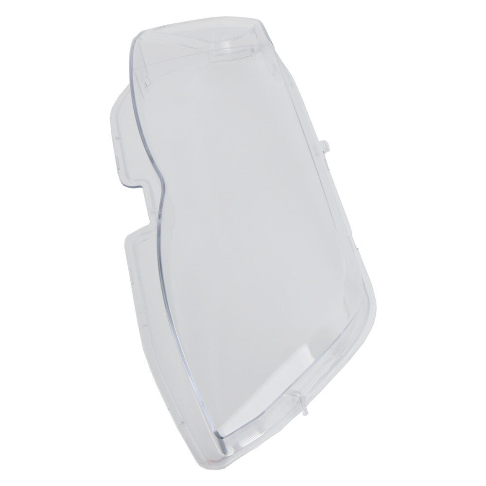 Transparent protective cover for right front headlight lens, suitable for BMW X5 E53 530i 544i (models 04-06).