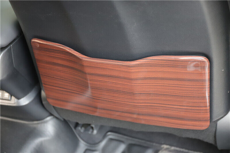 Rear Air Outlet Anti-Kick Panel Trim Interior Fit for Lexus for ES 2015-17 Red Wood