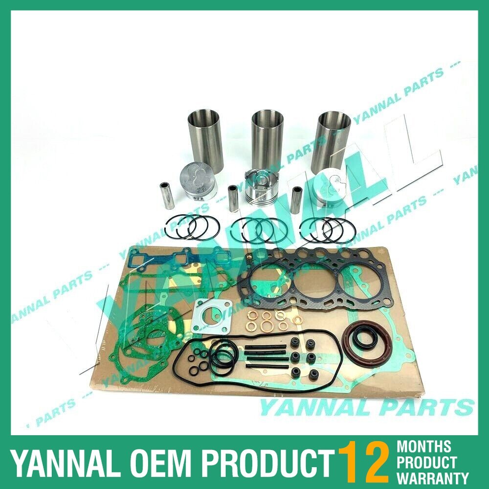 New for Mitsubishi L3E overhaul kit with full gasket set STD (PIN-21MM)