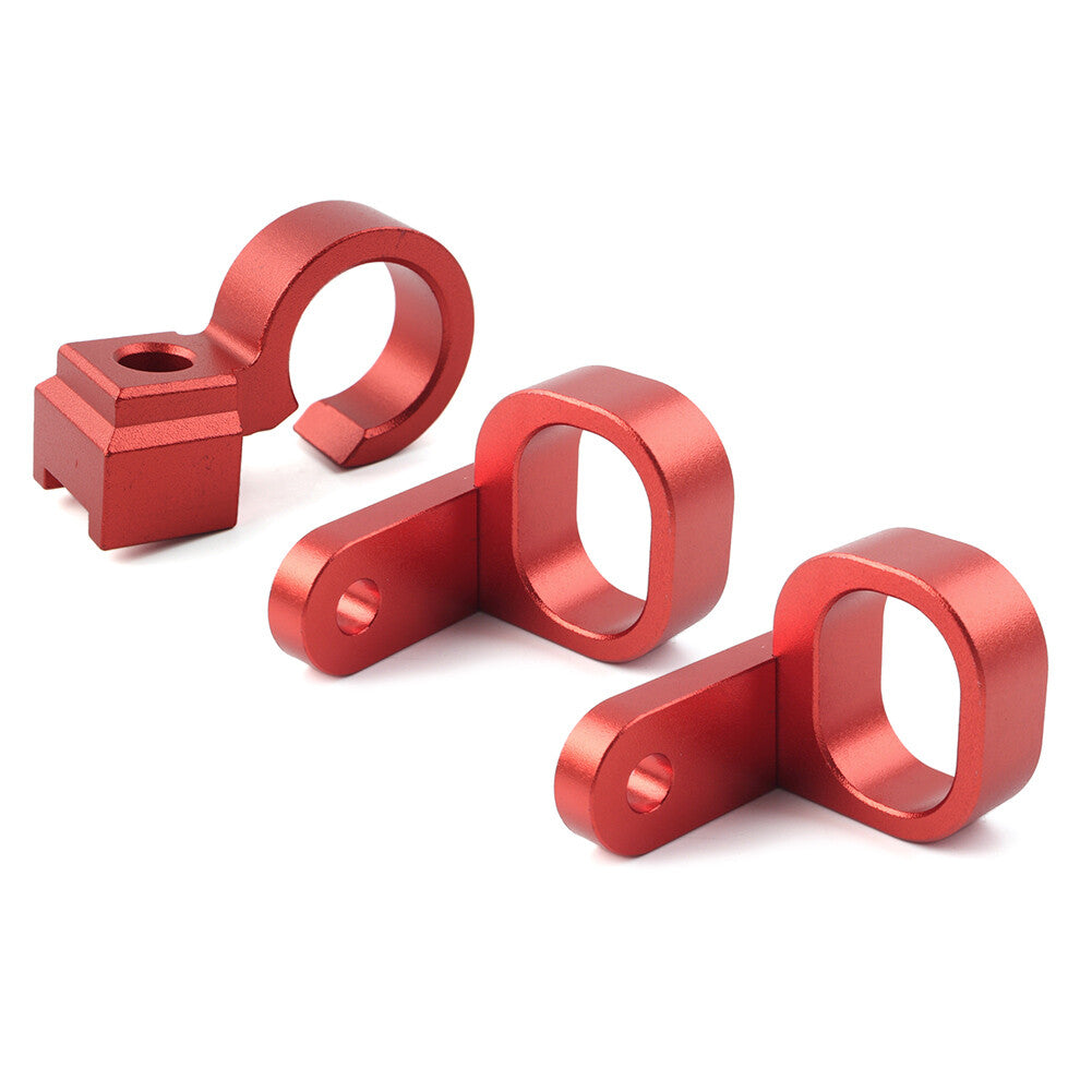 3PCS Front  Rear Brake Hose Line Clamp Red Fit for Suzuki DRZ400SM 2005-2021 2022