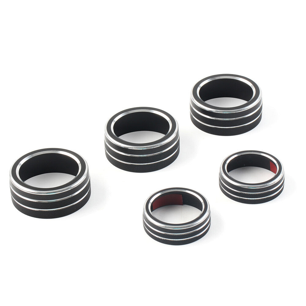 for Honda Accord 10th Generation 18-22 Control Switch Knob Ring Cover Trim Black