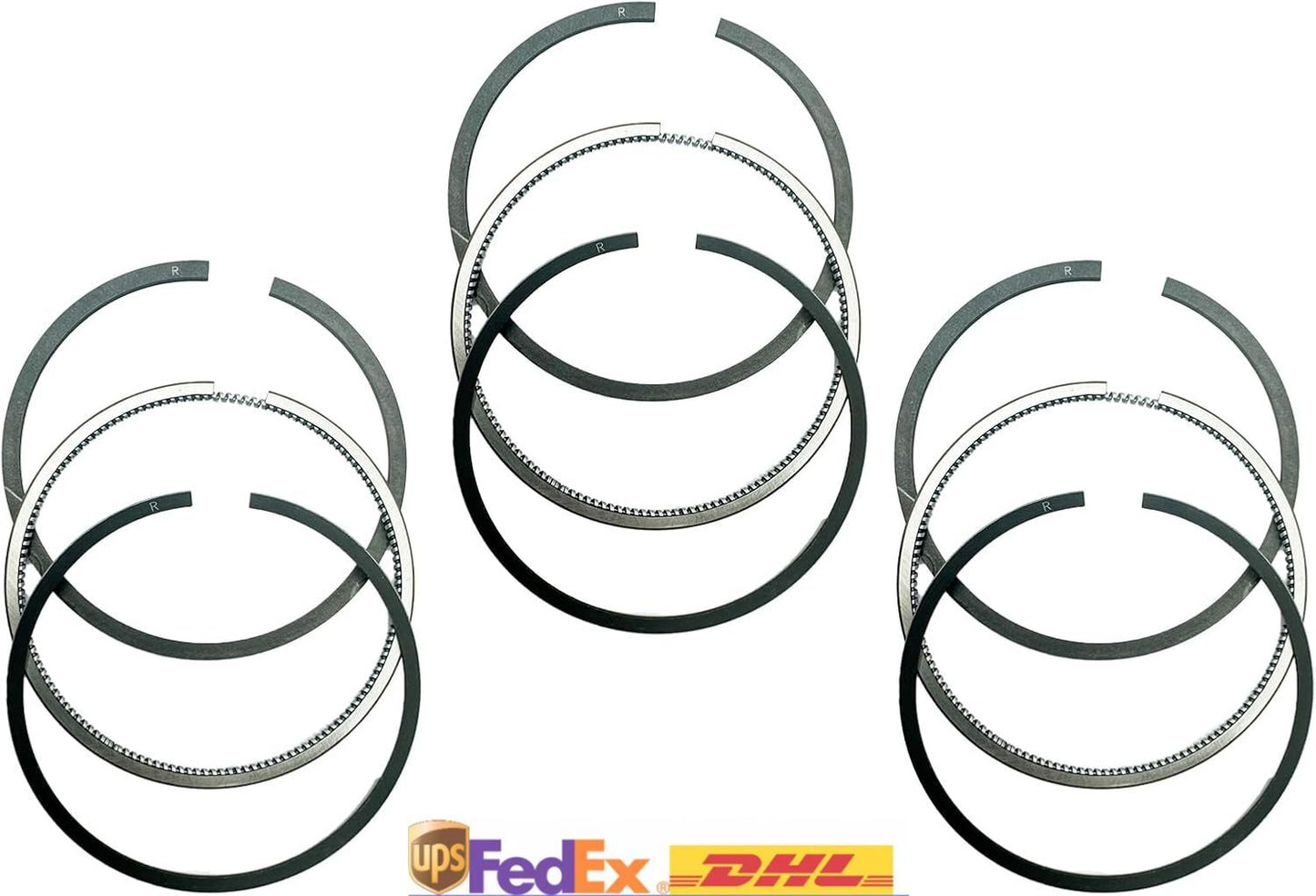 Piston Ring 3 Sets STD 67mm For Kubota D722 Diesel Engine 16853-21050