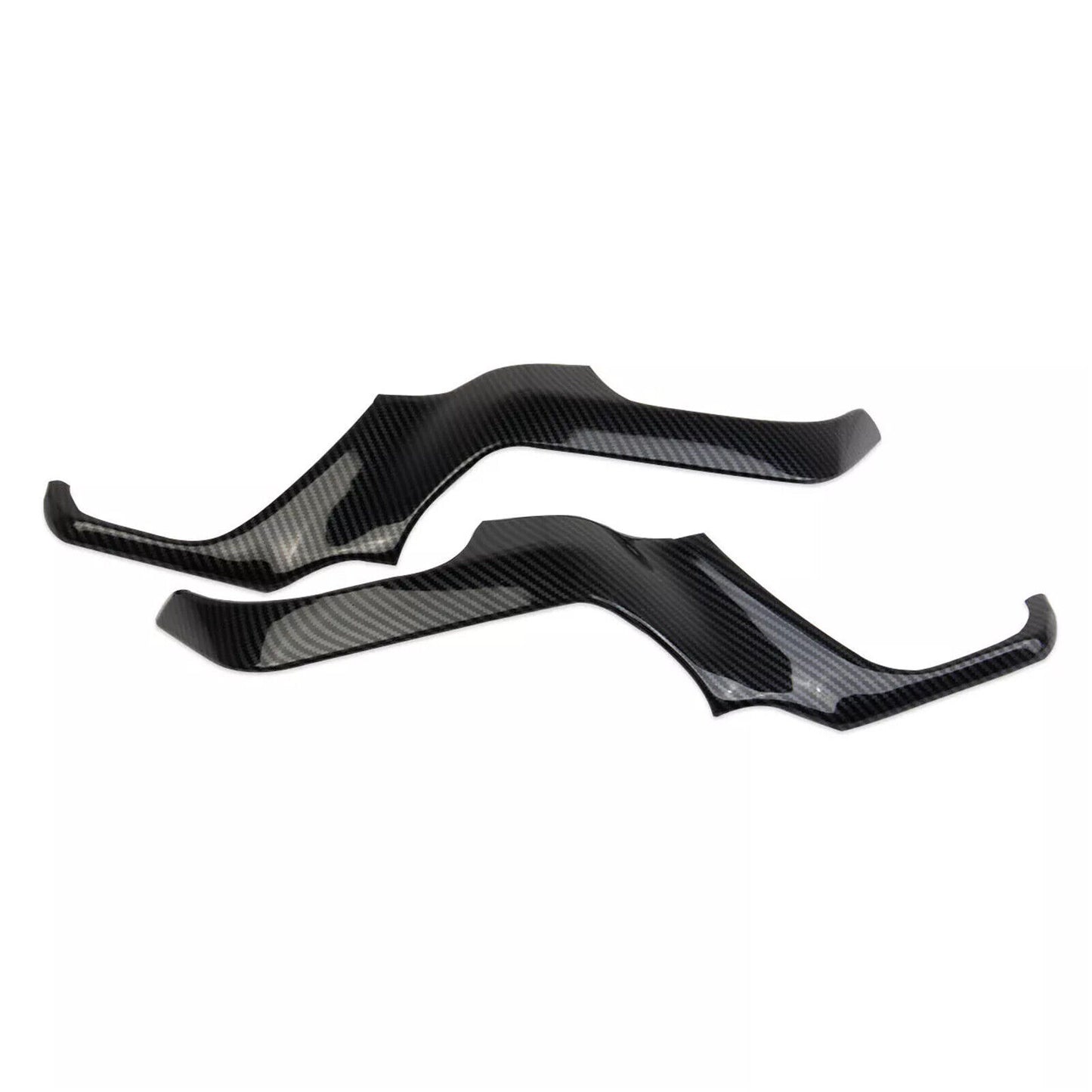 2 Carbon fiber internal navigation vent socket trim for Dodge for Ram 1500 2500 3500