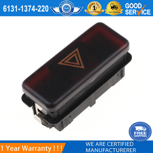 Suitable for BMW HAZARD MASTER flashing switch selector button E34 5 series 61311374220