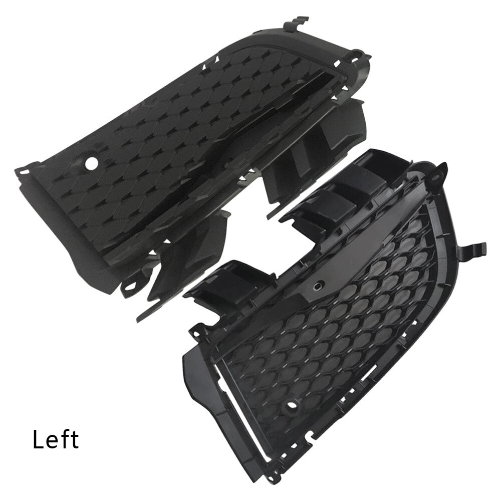 2x Front Left Right Side Fog Light Grille Cover Fit for XF 2016 2017-2020