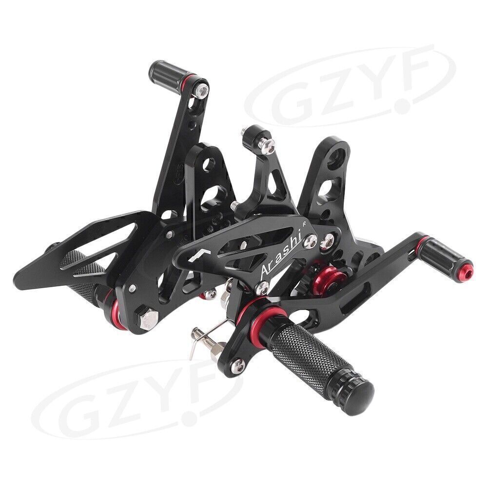 for Suzuki SV650 S60S 2017 CNC Motorcycle Adjustable Rearset Footpegs Kit