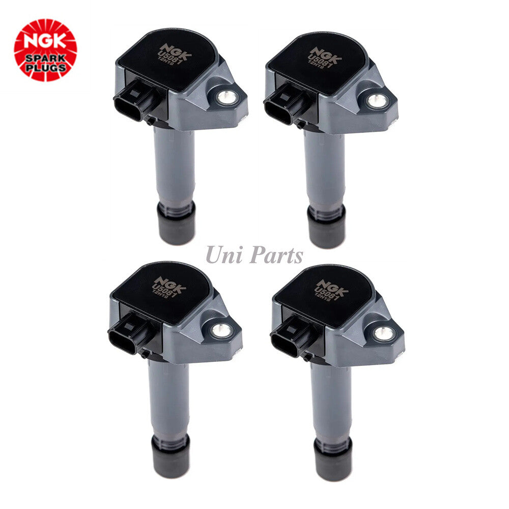4 Equipment Manufacturer  Ignition Coils U5081 for Honda for Civic Accord CRV 1.8L 30520-RNA-A01