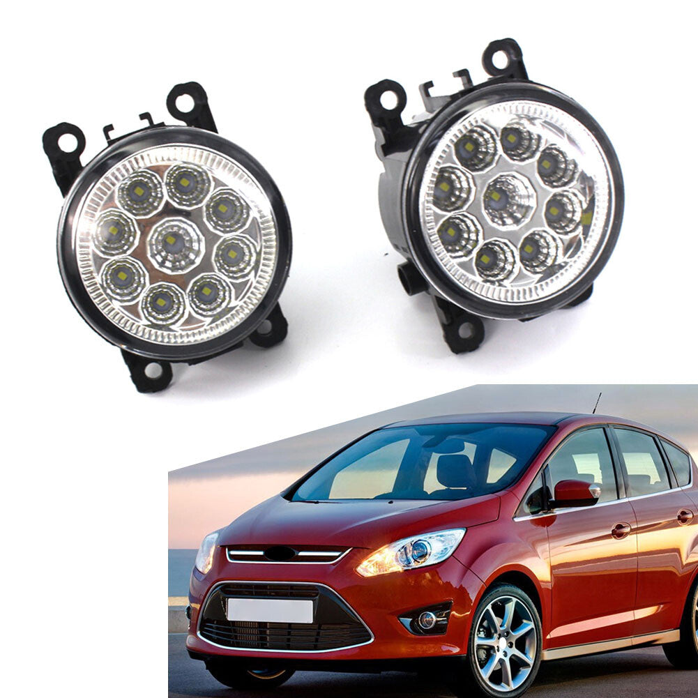 Nebelscheinwerfer Tagfahrlicht F¨¹r for Ford C-MAX Fiesta Focus Transit Paar Auto