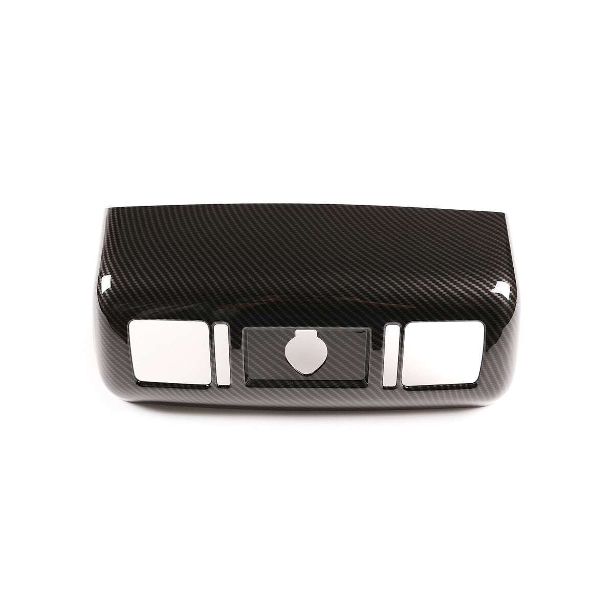 ABS carbon fiber window glass lift switch frame trim suitable for Tacoma 2011-2015