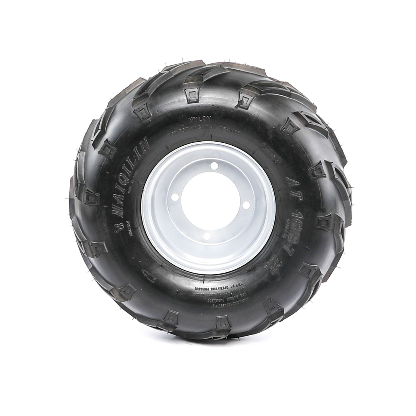 16x8-7 tire 4-ball wheel assembly for all-terrain vehicles, four-wheel off-road vehicles, go-karts, 7-inch wheels