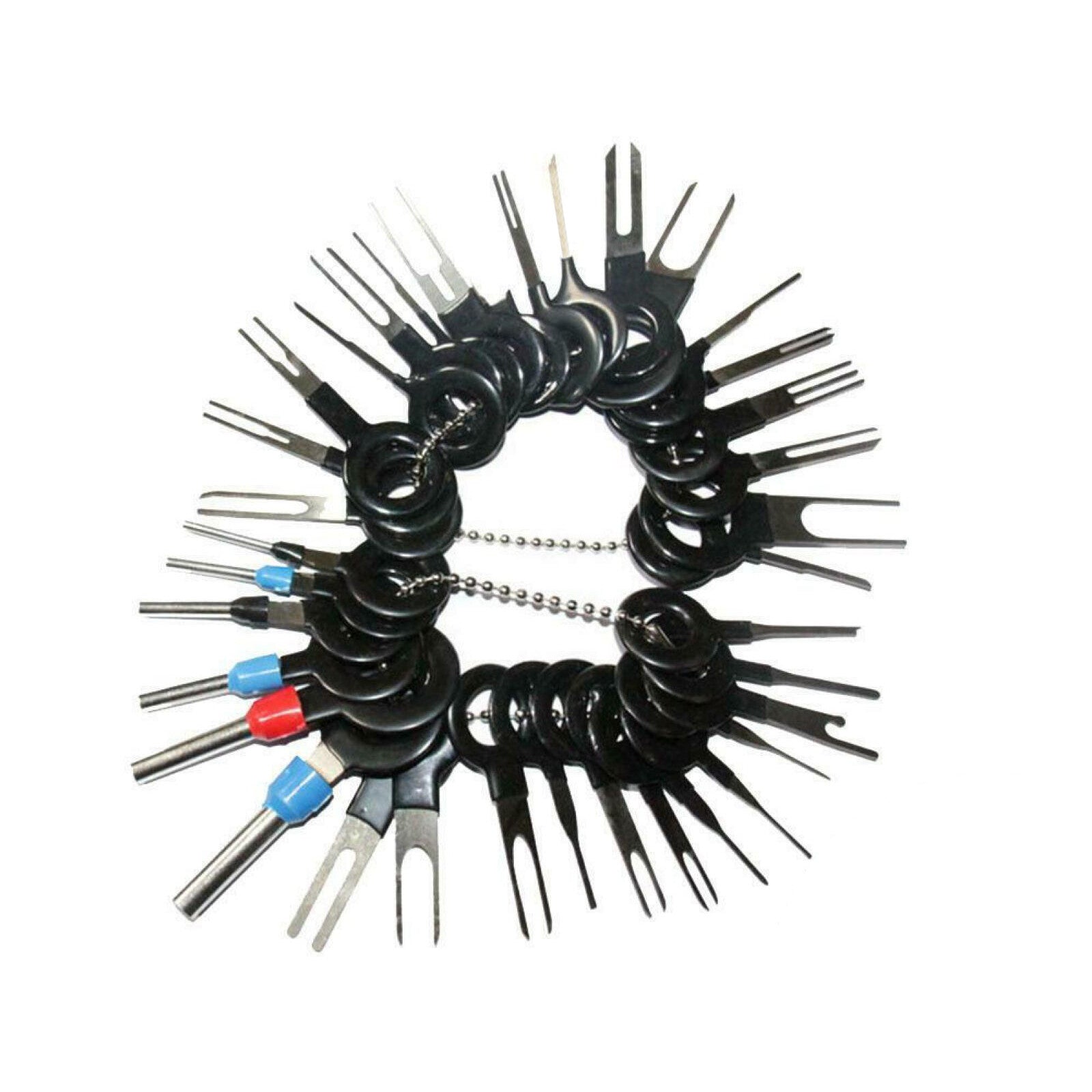 36PCS Stainless Steel Harness Connector Terminal Needle Retractor Removal Tool