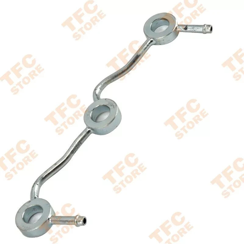 16261-42502 KUBOTA FUEL OVERFLOW RETURN PIPING W/ WASHERS D905 D1005 D1105 D1305