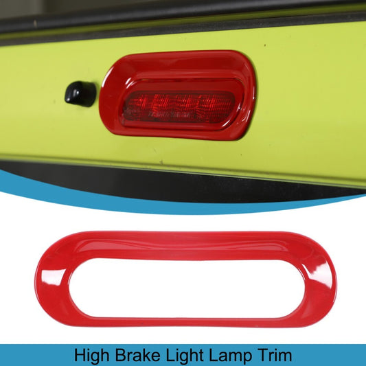 Red ABS Rear High Level Brake Light Lamp Cover Trim for Suzuki for Jimny 2019-2023