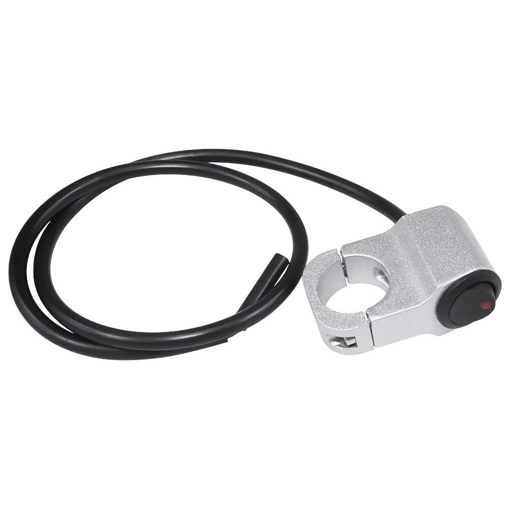 12V 22cm Motorcycle Headlight Brake Fog Light Handlebar Switch ON OFF Button