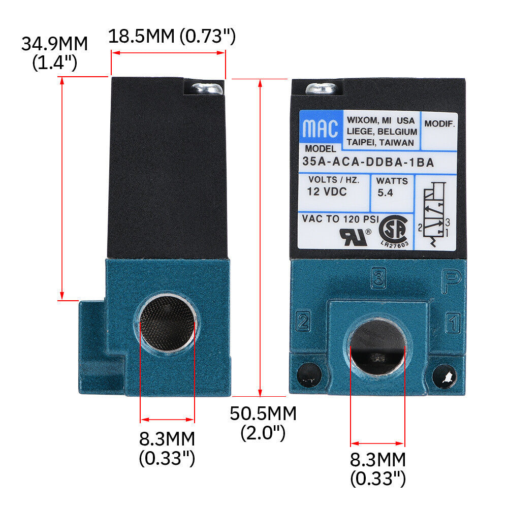 MAC 3 Port Electronic Boost Control Solenoid Valve for Honda for Acura 35A-ACA-DDBA-1BA