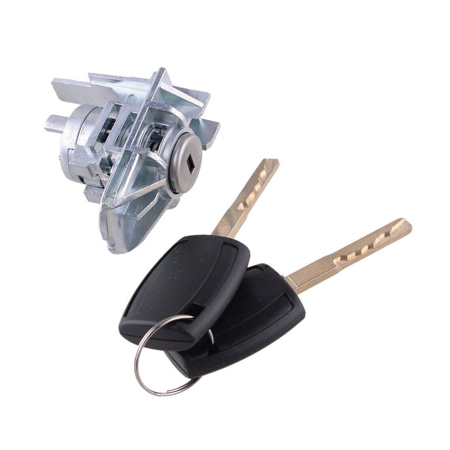 for Ford Focus C-Max S-Max 1552849 Front Left Door Lock Cylinder With 2 Keys AT