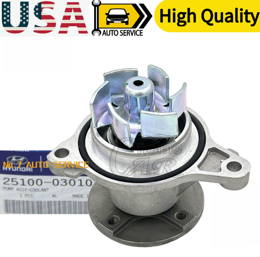 Water Pump 25100-03010 for 08-22 for Hyundai i10 i20 Getz 11-21 for Kia Morning Rio 1.2L