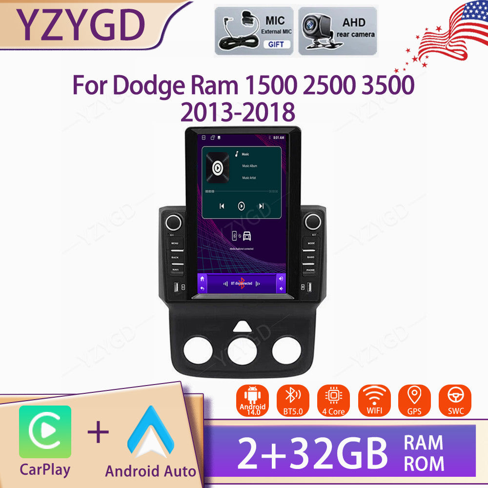 9.7 for Dodge for Ram 1500 2500 3500 2013-2018 Android Carplay Car Stereo Radio GPS