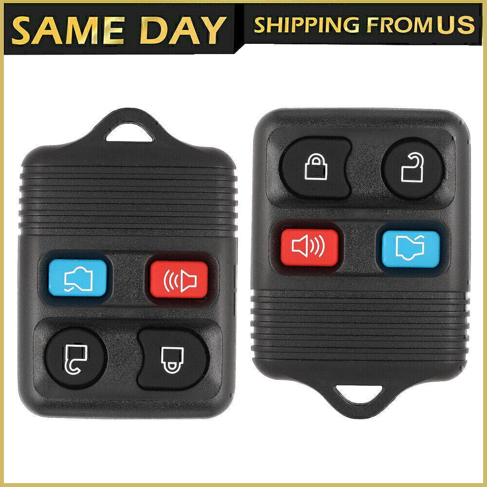 2x Keyless Entry Remote Control Car Key Fob Clicker Transmitter for Ford Explor