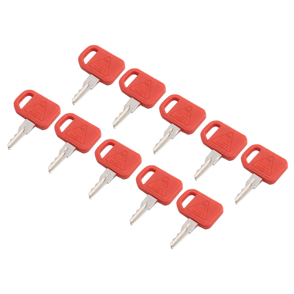 10x Keys For Skid-Steer Loader 260 280 CT332 323D Skid-Steer Log 240