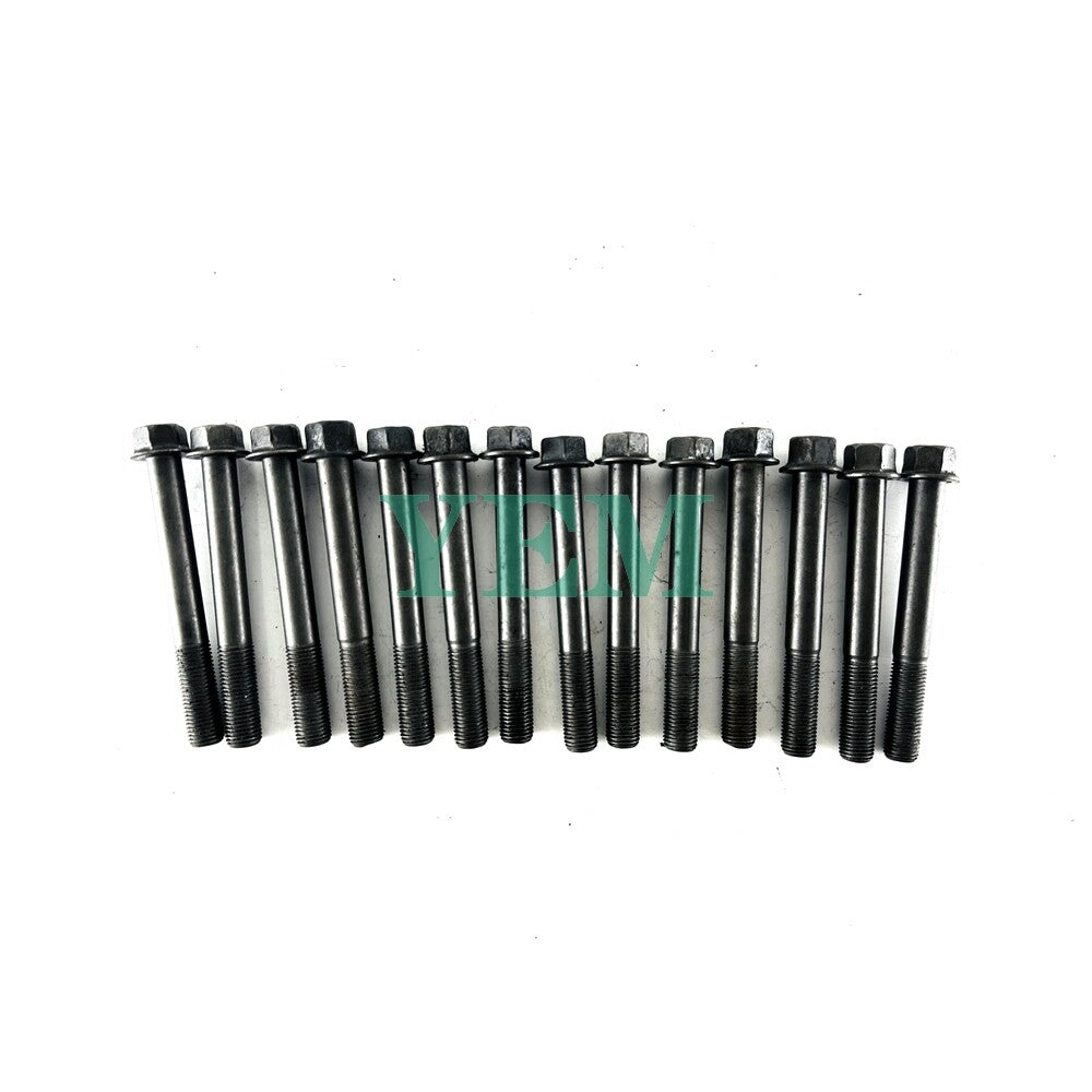 1 Set Engine Head Bolt 14pcs For Yanmar 3TNV88 Engine 3TNV88 Cylinder Head Bolt