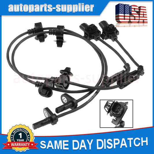 Two-pack front-side ABS wheel speed sensors suitable for 2006-2011 for Honda for Civic 1.3L, 1.8L, and 2.0L models.