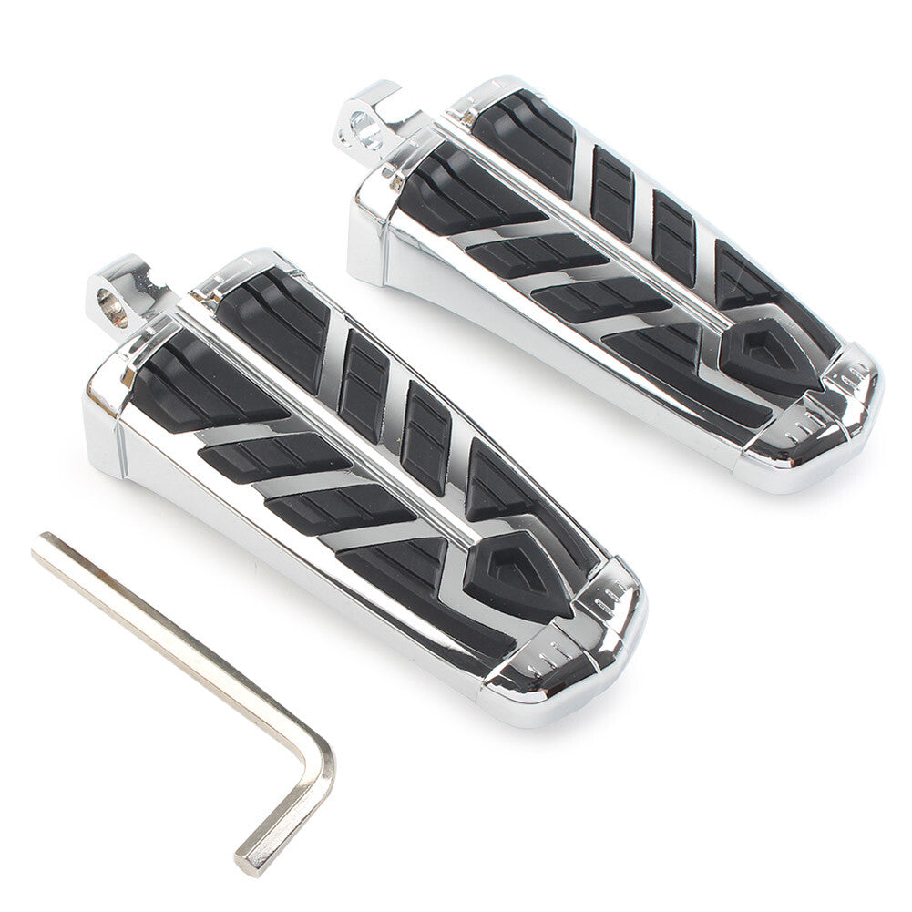 Fu? Pegs Fu?rasten M?nnliche Mount-Stil 10mm F¨¹r for Harley Davidson Chrome