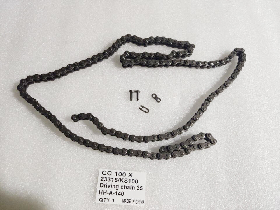 Driving Chain 35 HH-A-140 35X140 Hisun 100cc 23315 KS100 Coleman CT100 for Mini Bike