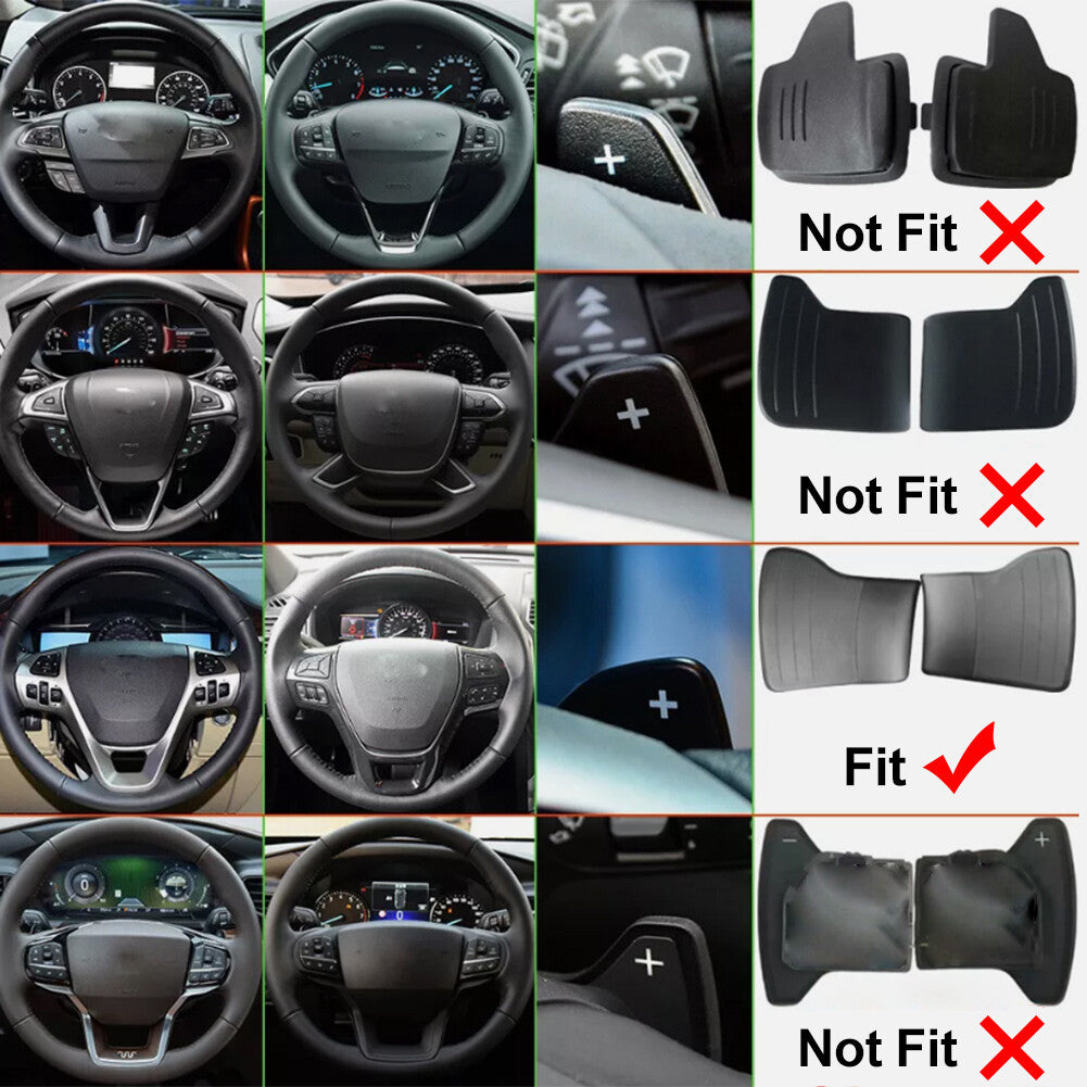 Steering Wheel Shifter Paddle Extension for Ford Explorer 2013-2019 2014 15