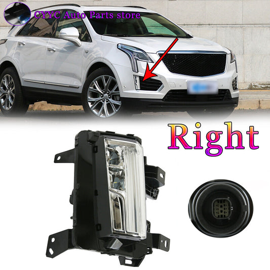 for Cadillac XT5 2017-2020 Right LED DRL Cornering Lamp Fog Light