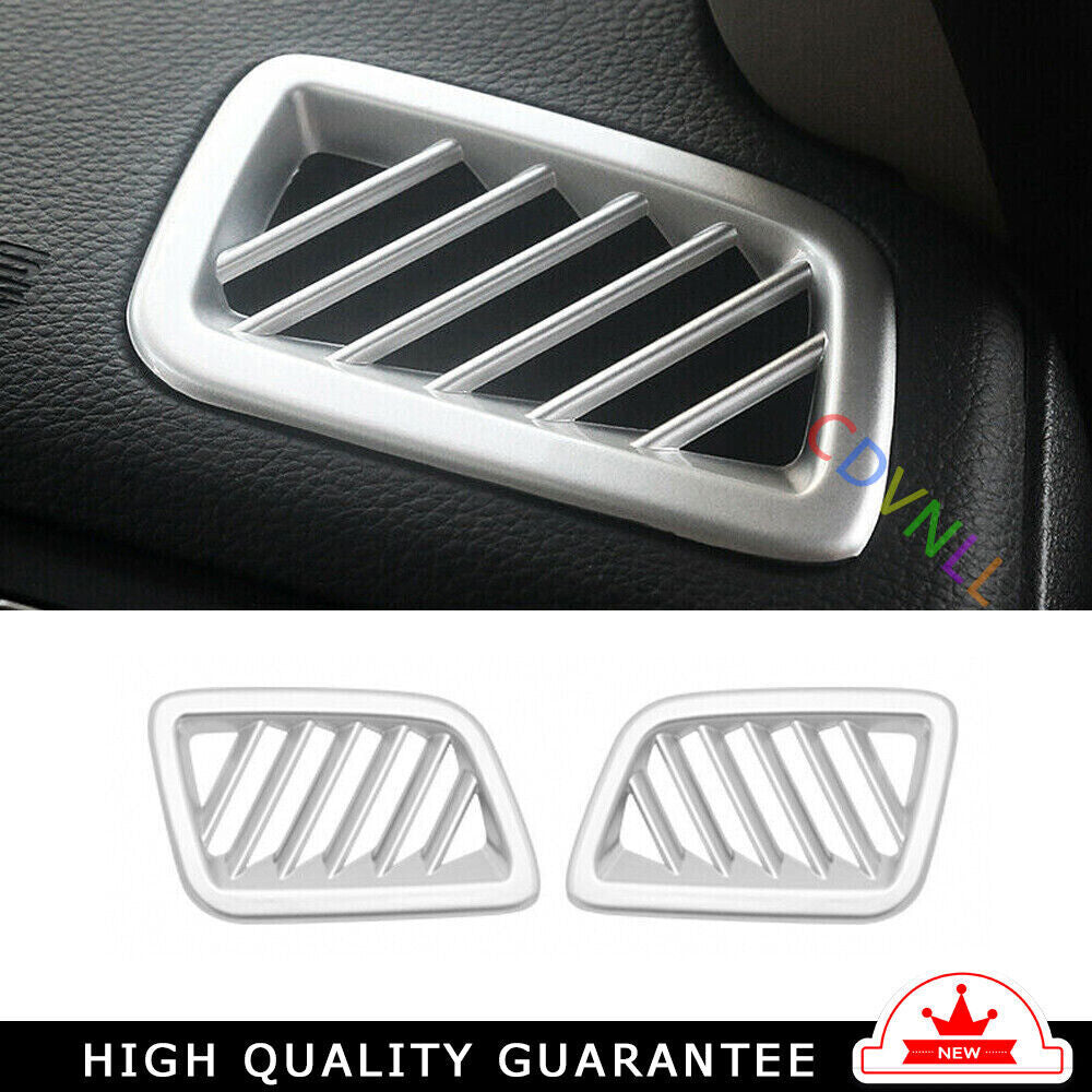 Instrument LR Air Outlet Vent Trim 2 for Honda CRV CR-V 2017-2022 Matte Silver