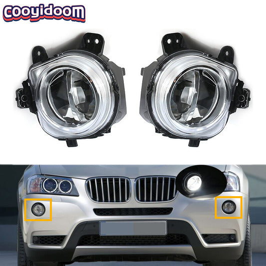 Applicable to 2014-2016 for BMW X5 F15 Dual New LED Fog Lights (Left and Right)