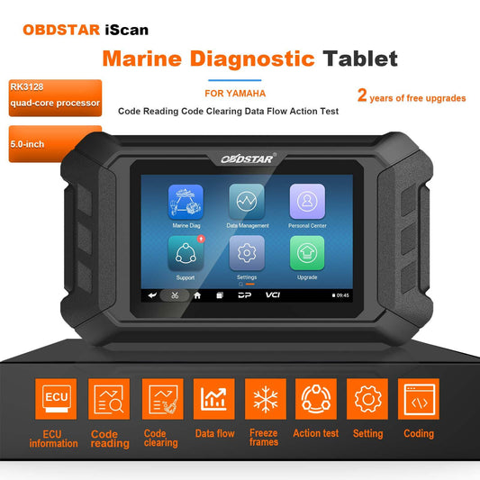 OBDSTAR iScan for YAMAHA Marine Jet Diagnostic Code Reading Clearing Data Flow