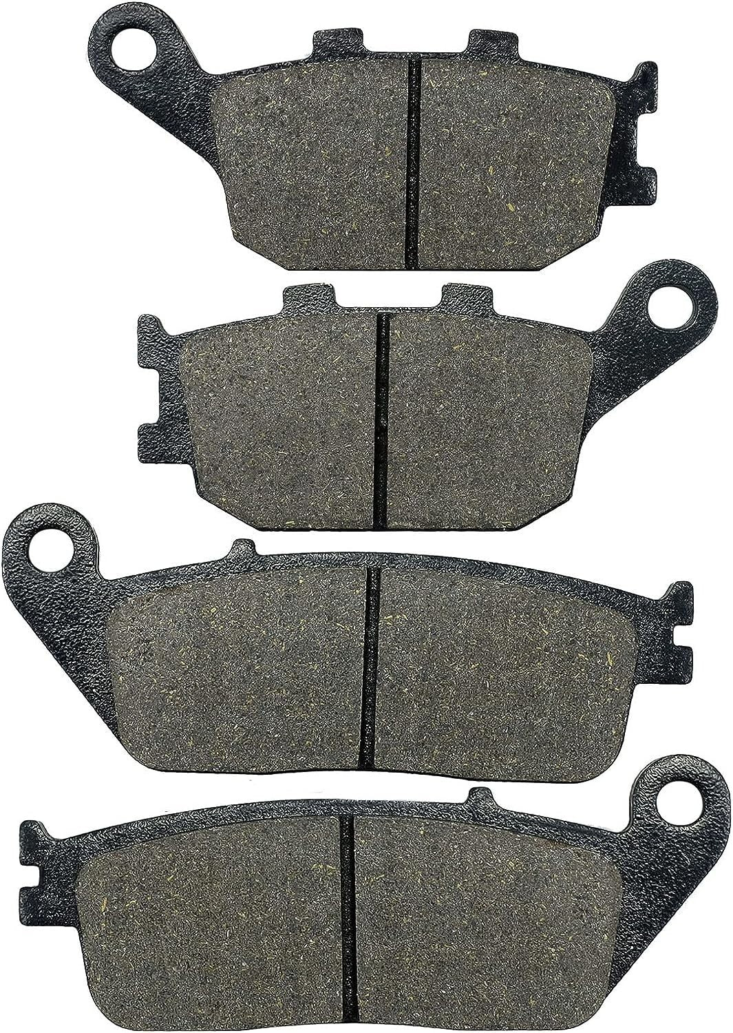 Front Rear Brake Pads Front Rear for Honda VT1100 C2/C3 VTX 1300 S Retro/C/R/T