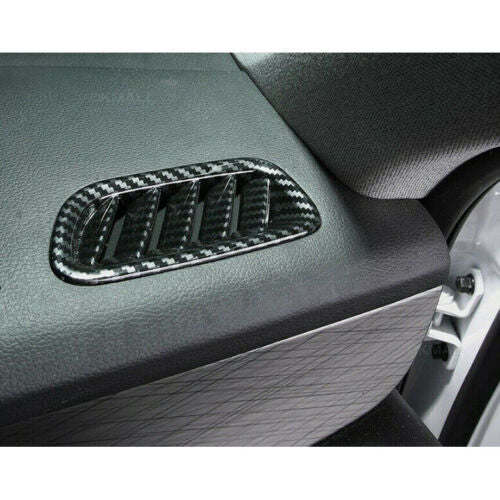 for Hyundai Palisade 2020-2022 Carbon Look Side Dashboard Air Outlet Vent Cover