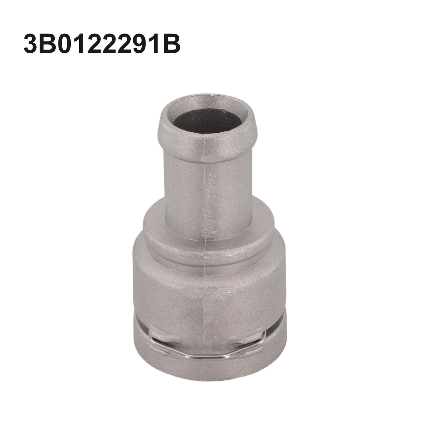 Aluminium Heater Coolant Hose Connector Flange for Passat for Golf 3B0122291B