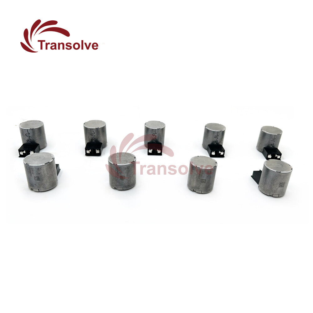 for Mercedes-Benz 725.0/9G-TRONIC Transmission Solenoid Kit 9pcs/Set 225740A-QX