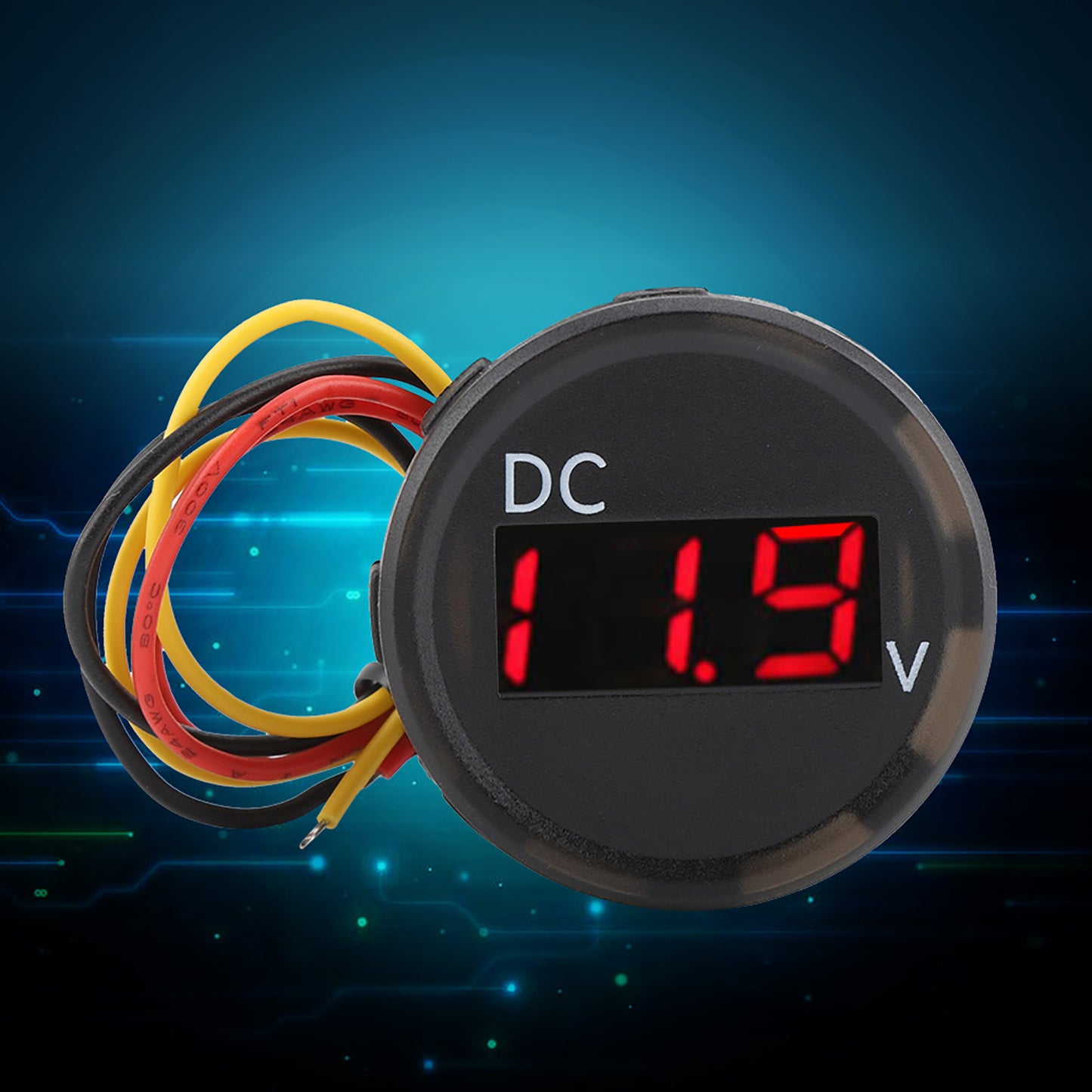Hot DC 0-100V Digital Voltage Meter Voltmeter LED Panel Display Part For Car