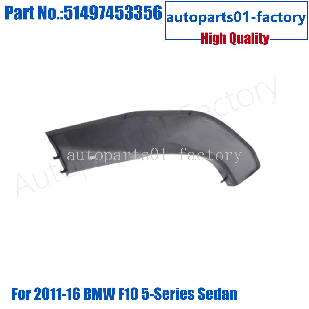 Rear Right Trunk Boot Lid Water Gutter Strip TrimFor11-16 for BMW F10 5-Series Sedan